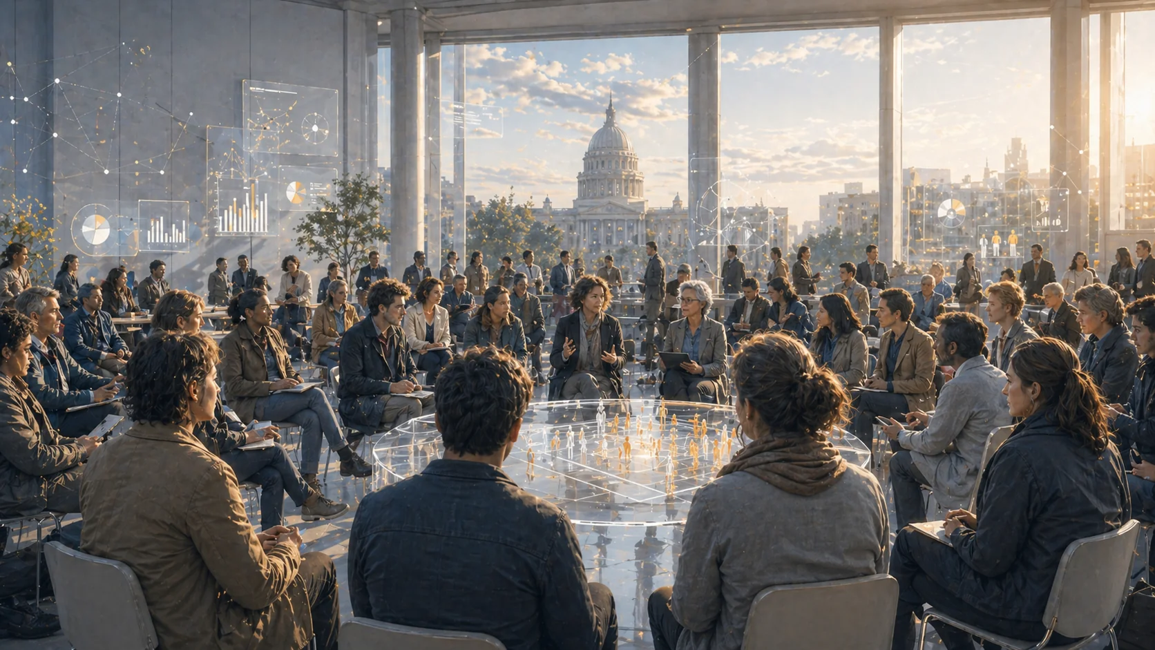 Forum de discussion collaboratif — délibération citoyenne